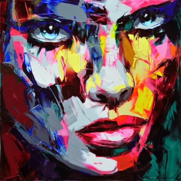 Francoise Nielly Portrait Palette Painting Expression Face022 - Click Image to Close